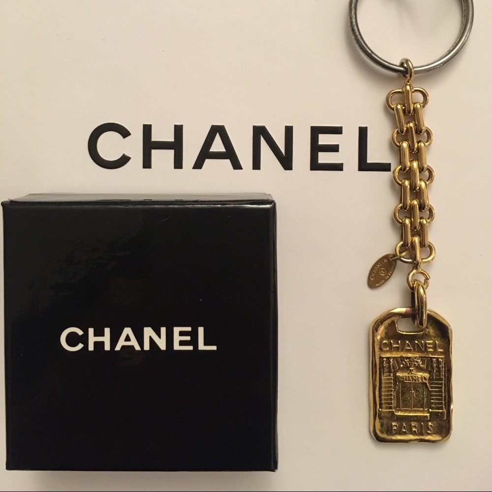 Chanel Paris Keychain Bag Charm